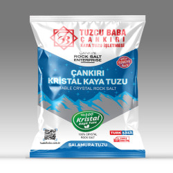 3kg GRANÜL Çankırı Kristal Kaya Tuzu 84 Mineralli sole